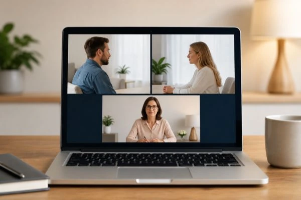 Image of online shuttle mediation Blandford Forum