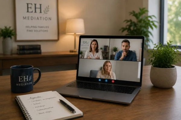 child access mediation Blandford Forum online meeting.